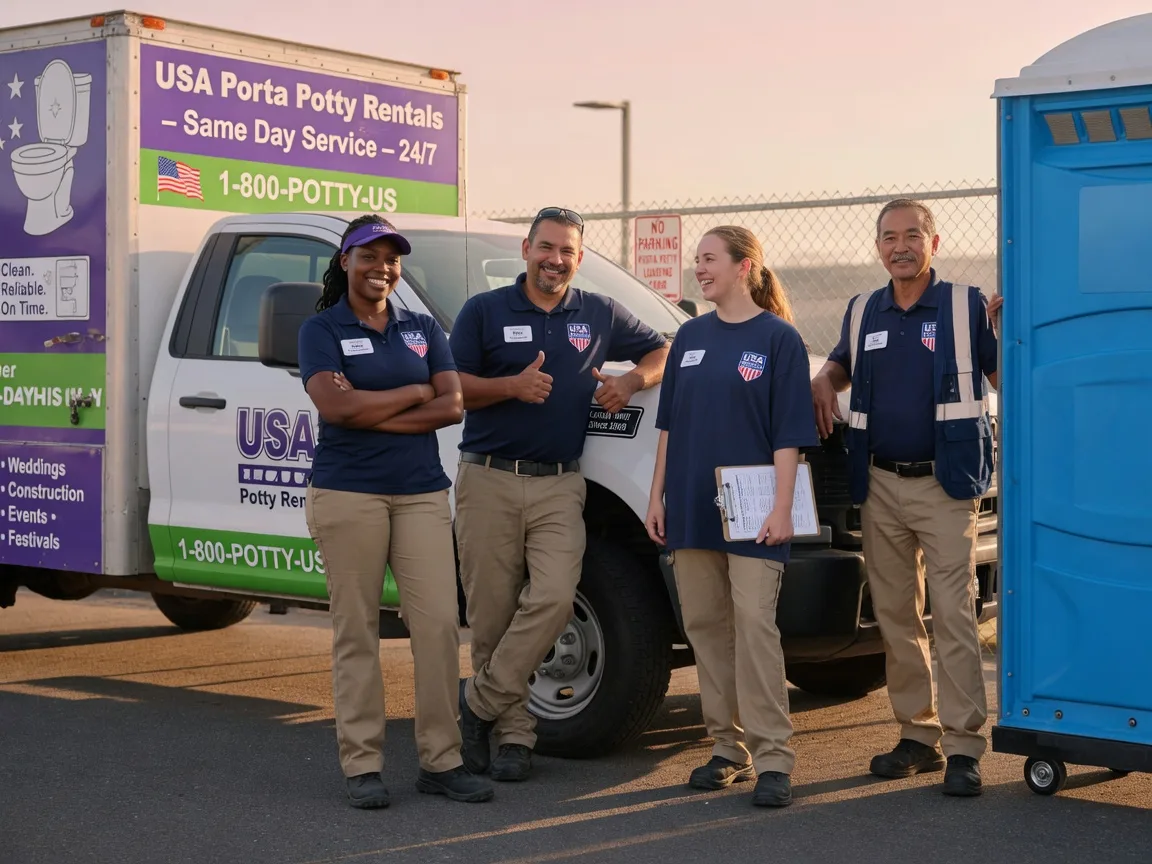 Porta Potty Rental company in Central Point, OR